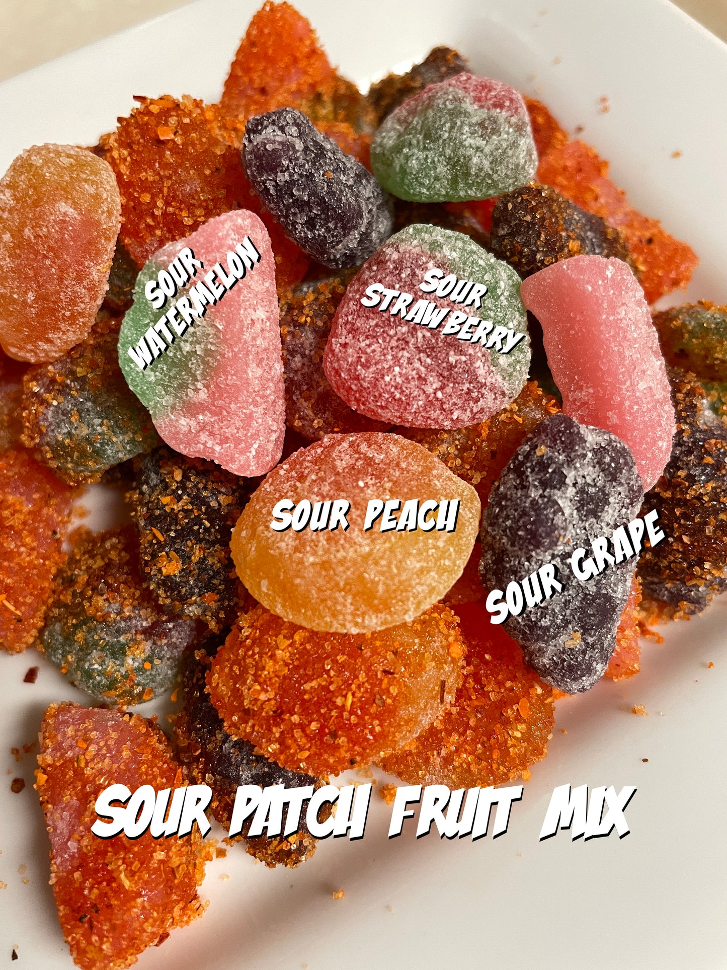 Spicy Sour Patch Fruit Mix