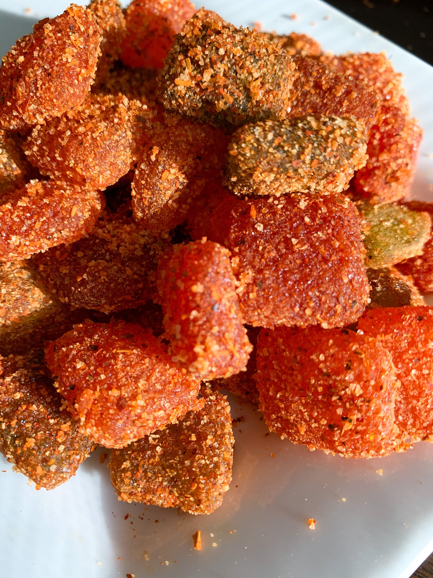 Spicy Starburst Sour Gummies